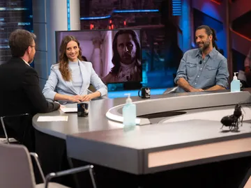 ¿Sexo o comida? La atrevida respuesta de Hugo Silva y Michelle Jenner en 'El Hormiguero 3.0' ¿Sexo o comida? La atrevida respuesta de Hugo Silva y Michelle Jenner en 'El Hormiguero 3.0'