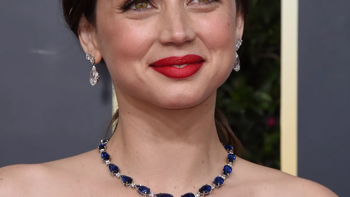 Ana de Armas La actriz Ana de Armas en los Globos de Oro
