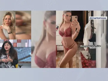 Mar Torres rompe a llorar. Mar Torres rompe a llorar.