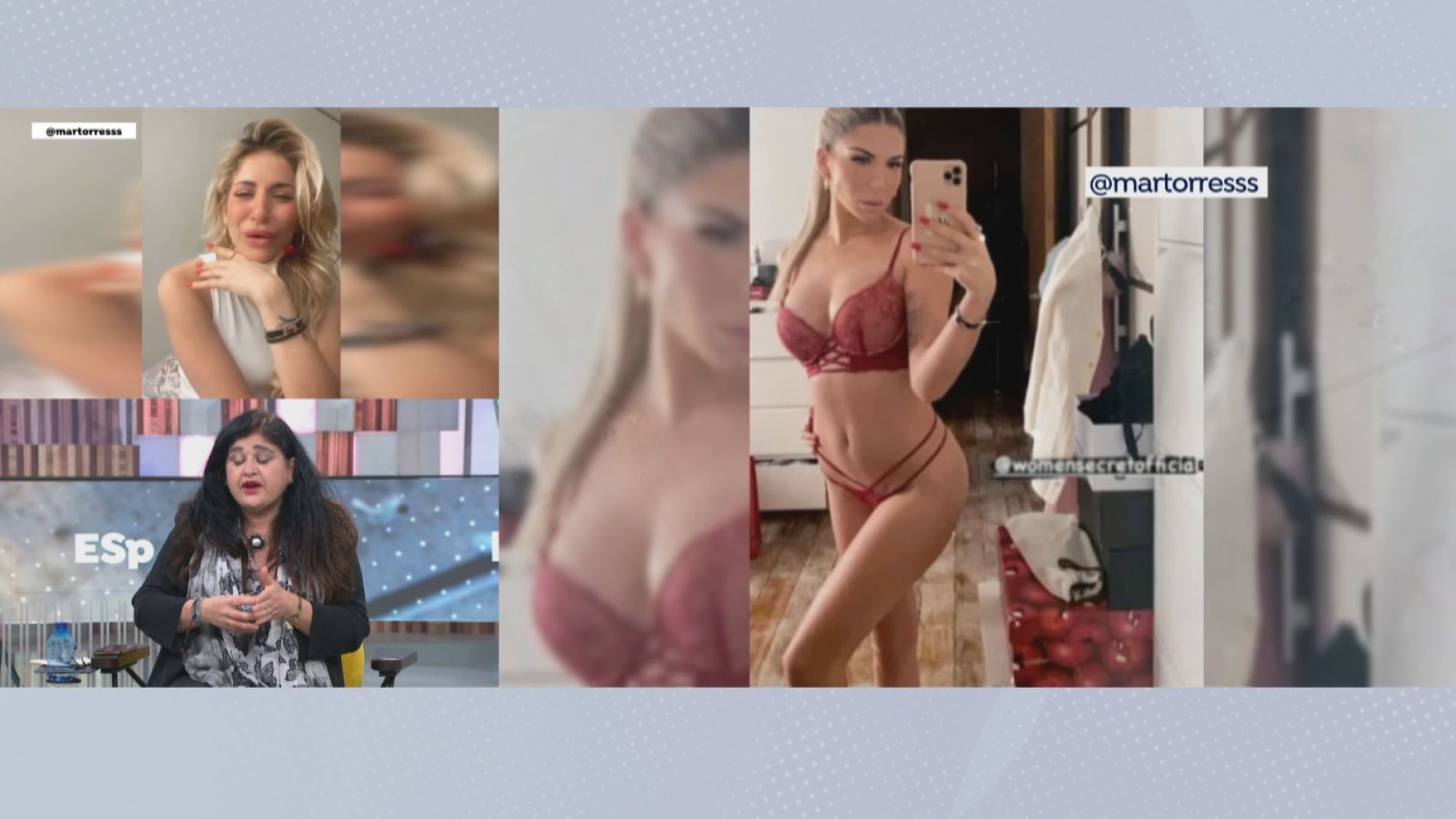 Mar Torres rompe a llorar.