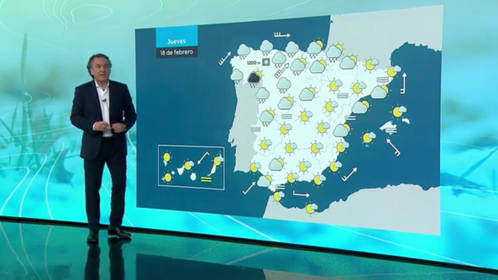 La previsión del tiempo hoy: Tiempo estable en toda España salvo lluvias en Galicia