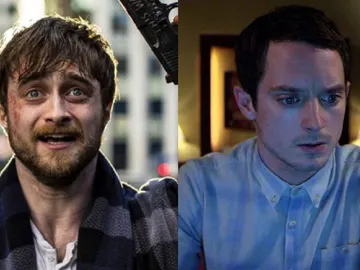 Daniel Radcliffe en 'Guns Akimbo' y Elijah Wood en 'Open Windows' Daniel Radcliffe en 'Guns Akimbo' y Elijah Wood en 'Open Windows'