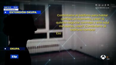 Extorsionado por sus okupas: 