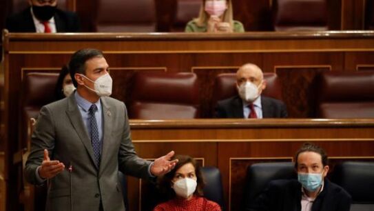 Pedro S&aacute;nchez en el Congreso de los Diputados