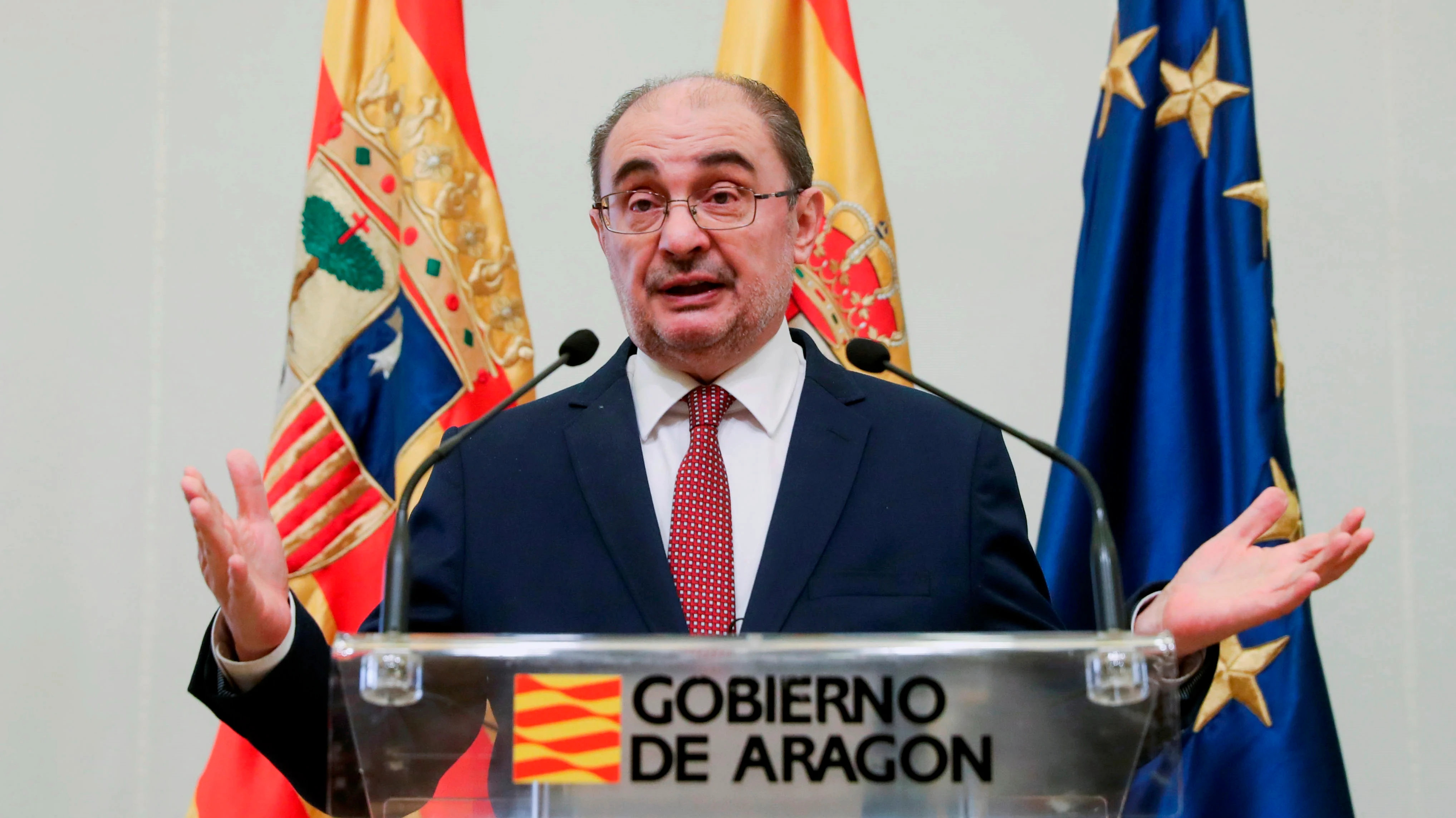 El presidente de Aragón, el socialista Javier Lambán El presidente de Aragón, el socialista Javier Lambán