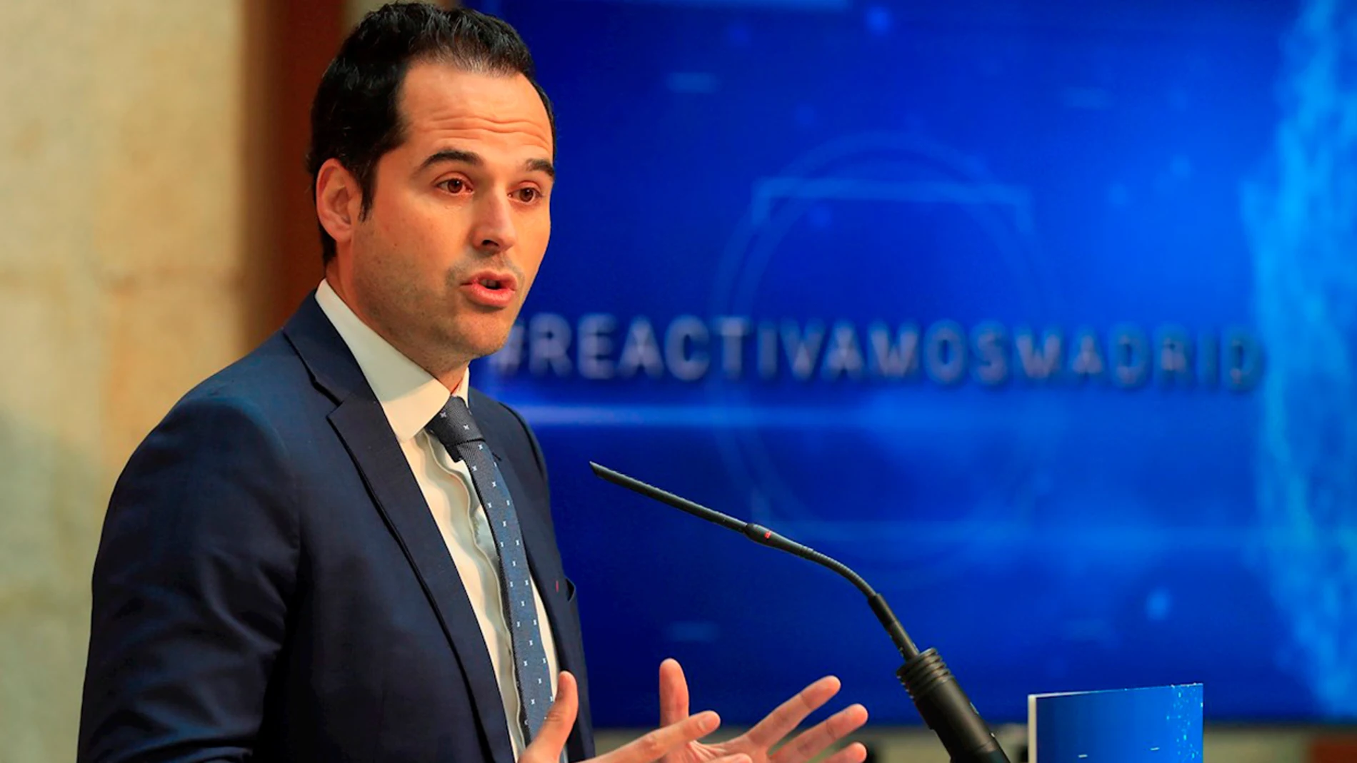 El vicepresidente madrileño, Ignacio Aguado El vicepresidente madrileño, Ignacio Aguado