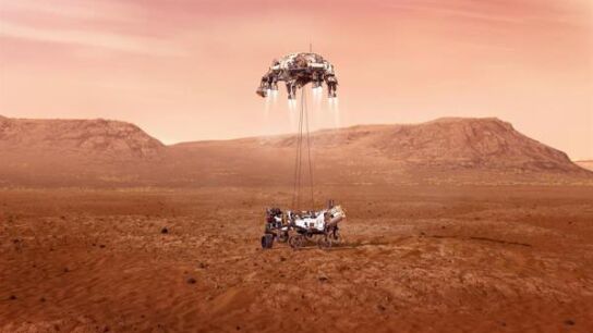 Ilustraci&oacute;n del rover Perseverance