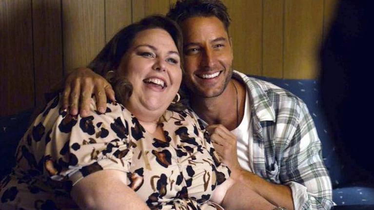 Chrissy Metz y Justin Harley en 'This Is Us' Kate y Kevin Pearson