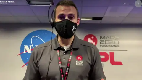 Fernando Abilleira, uno de los responsables en la NASA del rover Perseverance: "Ir a Marte es peligroso" Fernando Abilleira, uno de los responsables en la NASA del rover Perseverance: "Ir a Marte es peligroso"