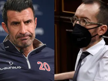 Luis Figo y Pepe Reina explotan contra Echenique por alentar las protestas: "Inútiles" Luis Figo y Pepe Reina explotan contra Echenique por alentar las protestas: "Inútiles"