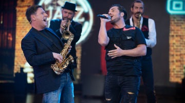 David Bustamante y Carlos Latre