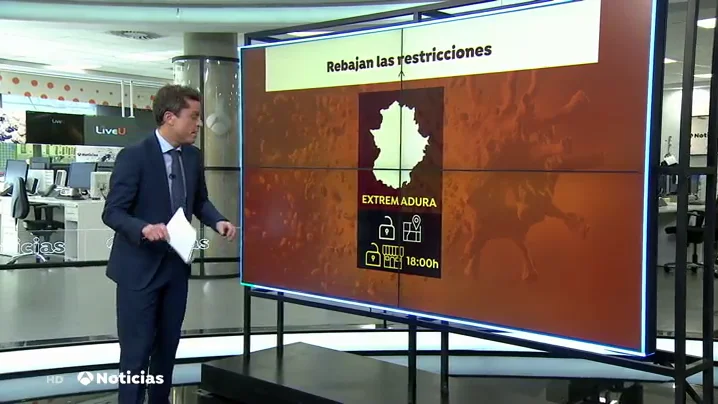 Extremadura levanta el cierre perimetral de sus municipios y reabre la hostelería hasta las 18:00 horas Extremadura levanta el cierre perimetral de sus municipios y reabre la hostelería hasta las 18:00 horas