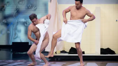 Duelo al desnudo de Pablo Puyol y Jorge Sanz Duelo al desnudo de Pablo Puyol y Jorge Sanz