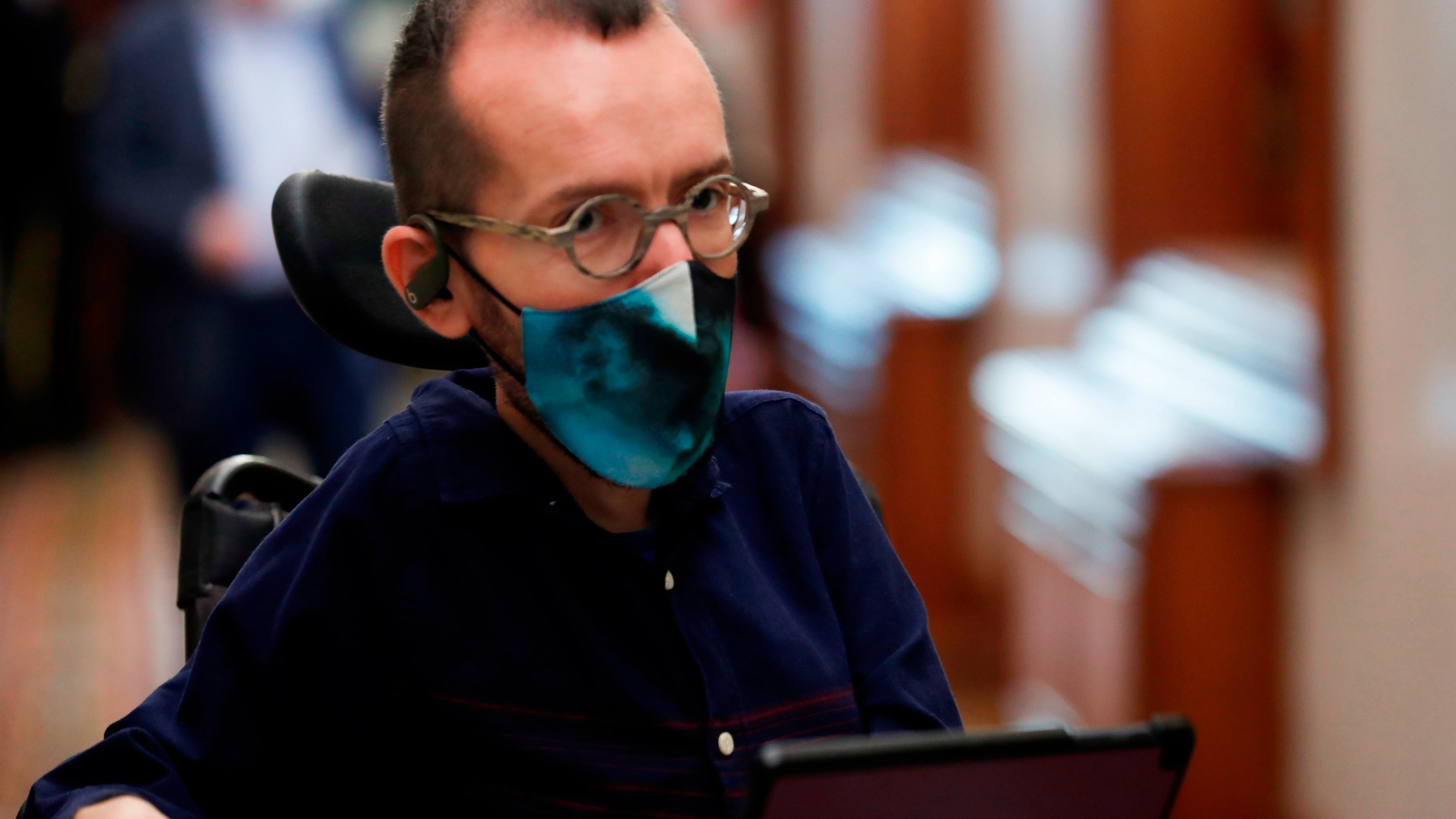 El portavoz de Unidas Podemos, Pablo Echenique El portavoz de Unidas Podemos, Pablo Echenique