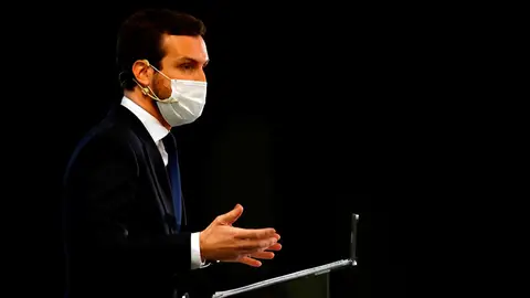 El presidente del PP, Pablo Casado El presidente del PP, Pablo Casado
