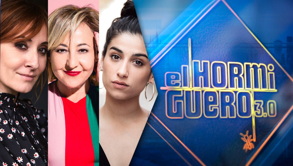 El martes, las actrices Carmen Machi, Nathalie Poza y Carolina Yuste visitan 'El Hormiguero 3.0'