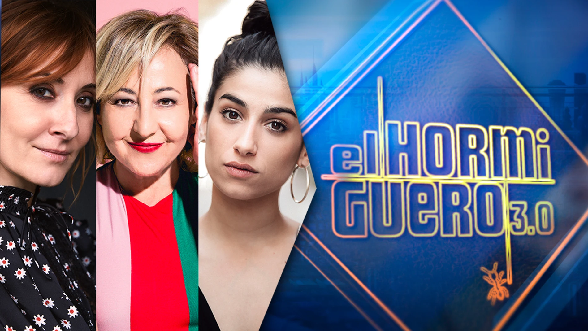 El martes, las actrices Carmen Machi, Nathalie Poza y Carolina Yuste visitan 'El Hormiguero 3.0'