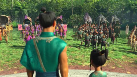 Los reinos de Kumandra en 'Raya y el último dragón'