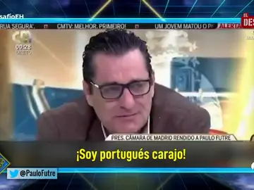 El comentario de Martínez-Almeida en 'El hormiguero 3.0' que hizo llorar a Futre El comentario de Martínez-Almeida en 'El hormiguero 3.0' que hizo llorar a Futre