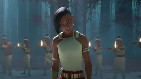 Namaari en 'Raya y el último dragón' Namaari en 'Raya y el último dragón'