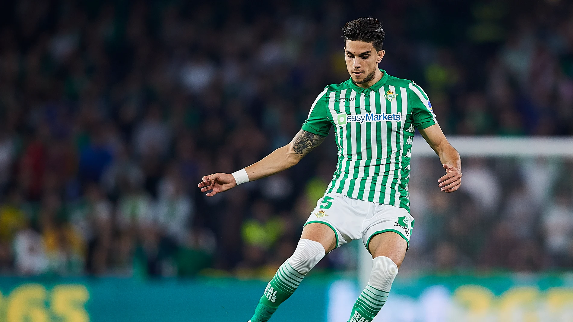 Marc Bartra durante un partido del Betis Marc Bartra durante un partido del Betis