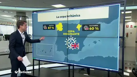 Un estudio de 'Science' alerta de que la cepa británica ocasionará grandes rebrotes en el mundo si no se toman medidas ya Un estudio de 'Science' alerta de que la cepa británica ocasionará grandes rebrotes en el mundo si no se toman medidas ya