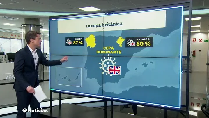Un estudio de 'Science' alerta de que la cepa británica ocasionará grandes rebrotes en el mundo si no se toman medidas ya Un estudio de 'Science' alerta de que la cepa británica ocasionará grandes rebrotes en el mundo si no se toman medidas ya