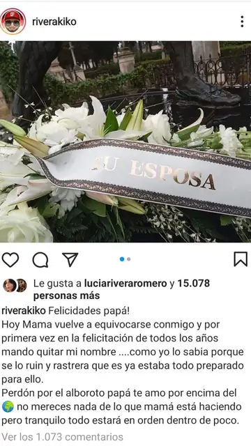 Kiko Rivera en su Instagram Kiko Rivera en su Instagram