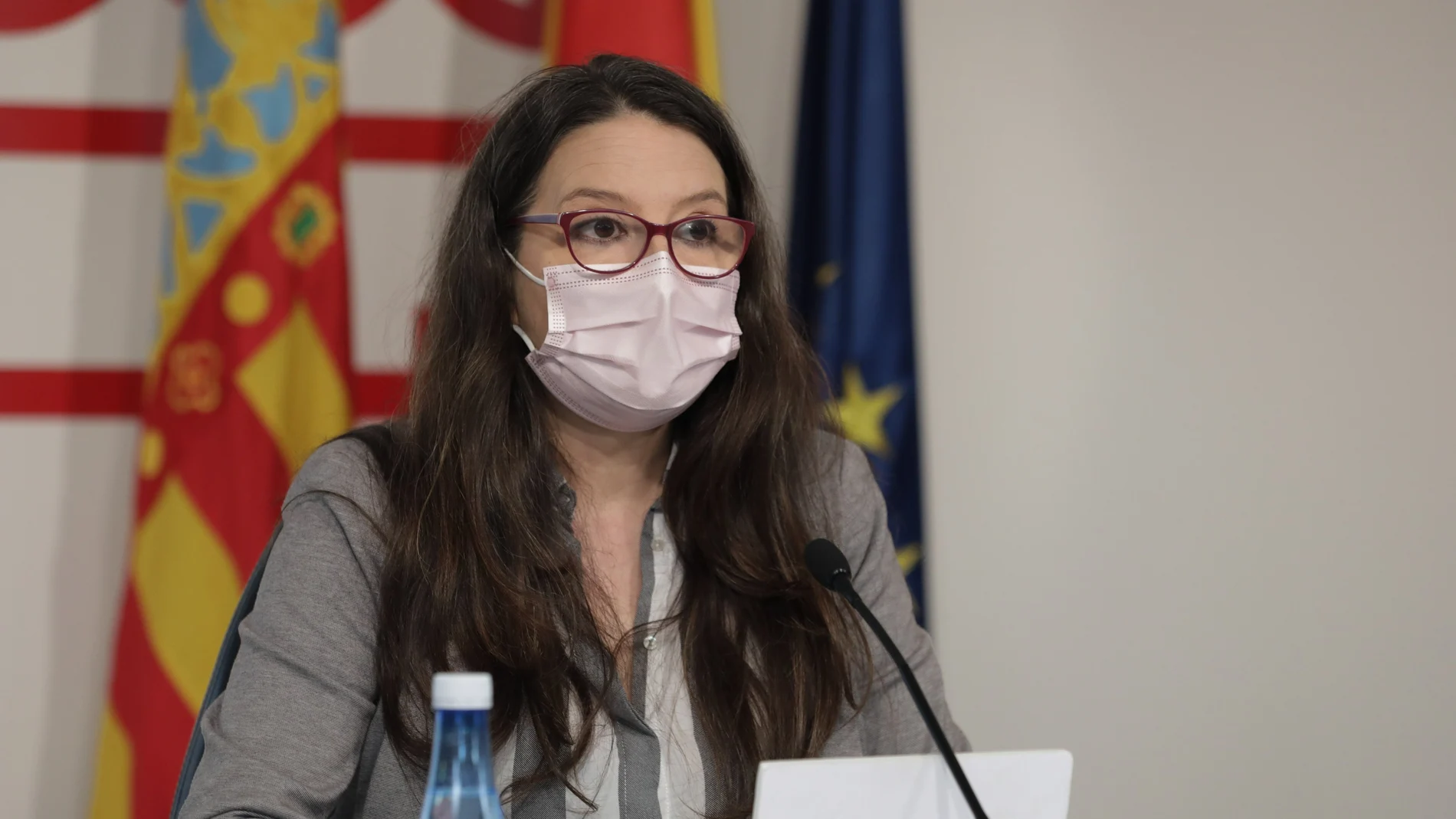 Mónica Oltra pleno del Consell Mónica Oltra pleno del Consell