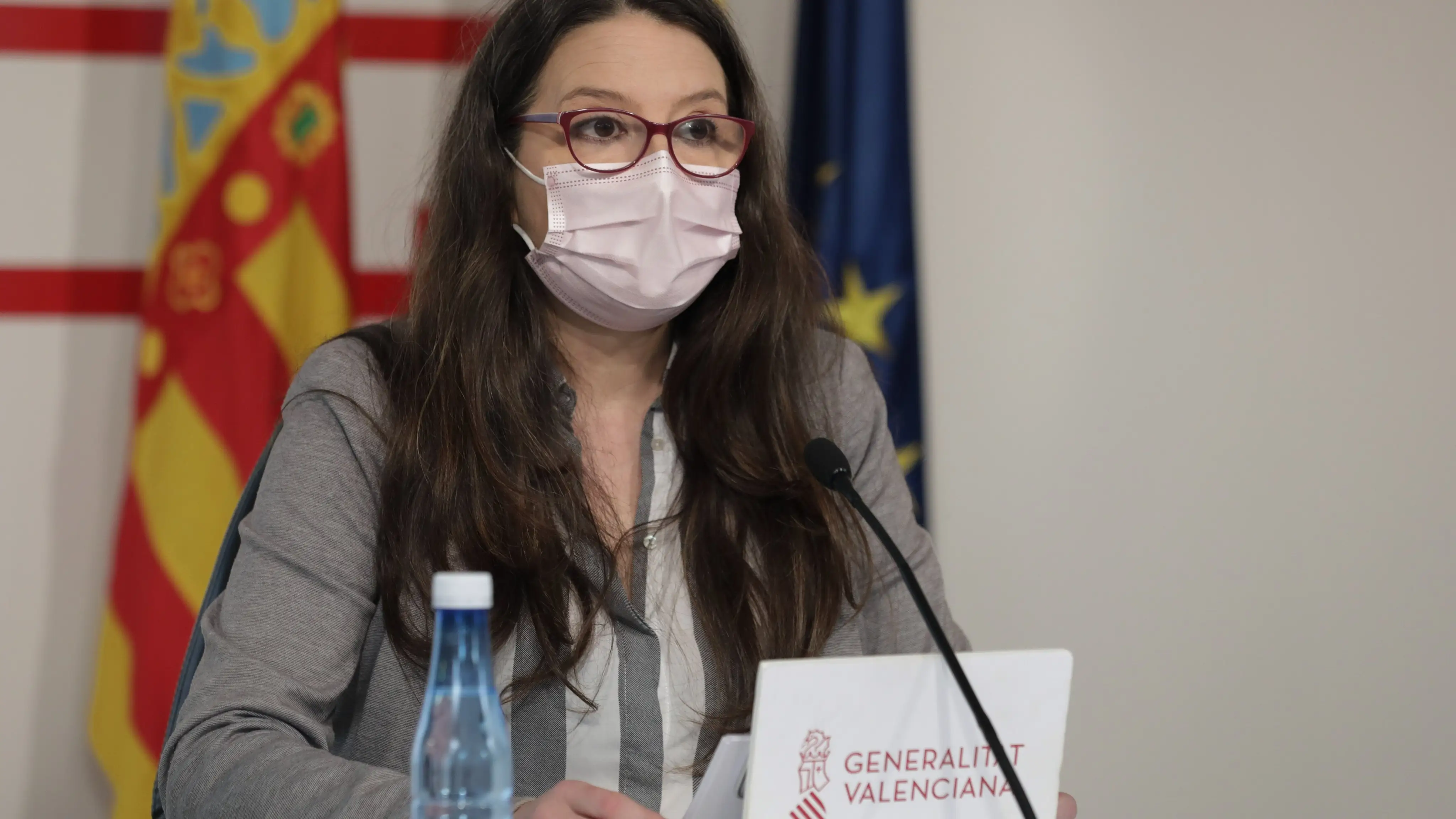 Mónica Oltra pleno del Consell Mónica Oltra pleno del Consell