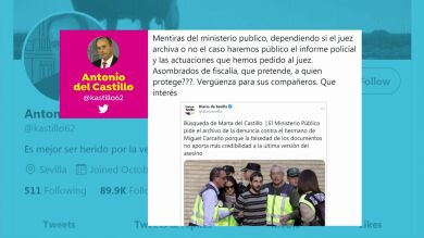 La Fiscalía de Sevilla desestima reabrir el caso Marta del Castillo y su padre estalla: 
