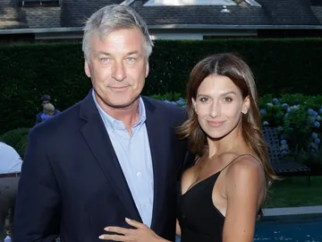 Alec Baldwin y su mujer Hilaria Baldwin Alec Baldwin y su mujer Hilaria Baldwin