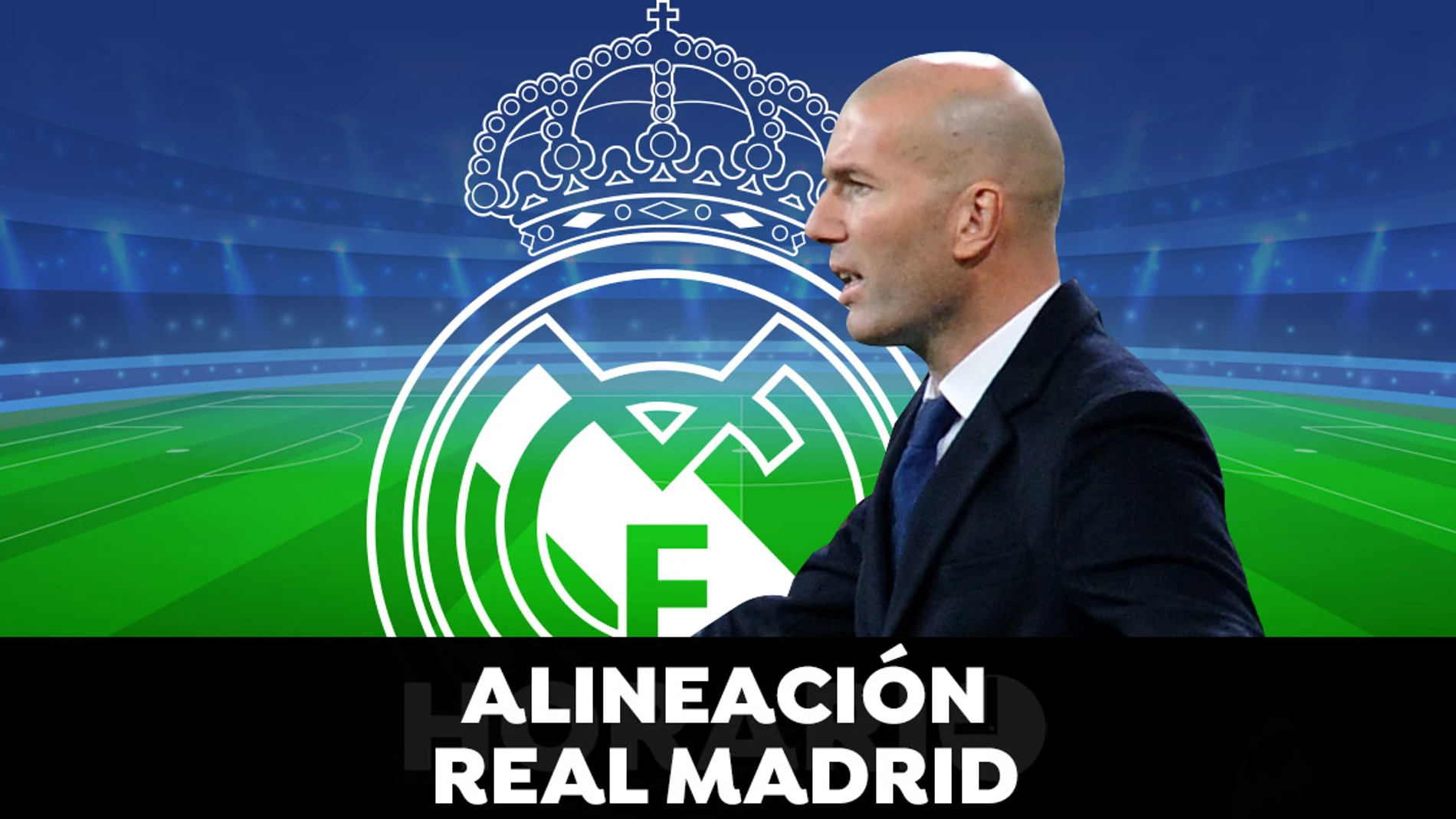 Alineación del Real Madrid en el derbi frente al Atlético de Madrid de la Liga Santander Alineación del Real Madrid en el derbi frente al Atlético de Madrid de la Liga Santander