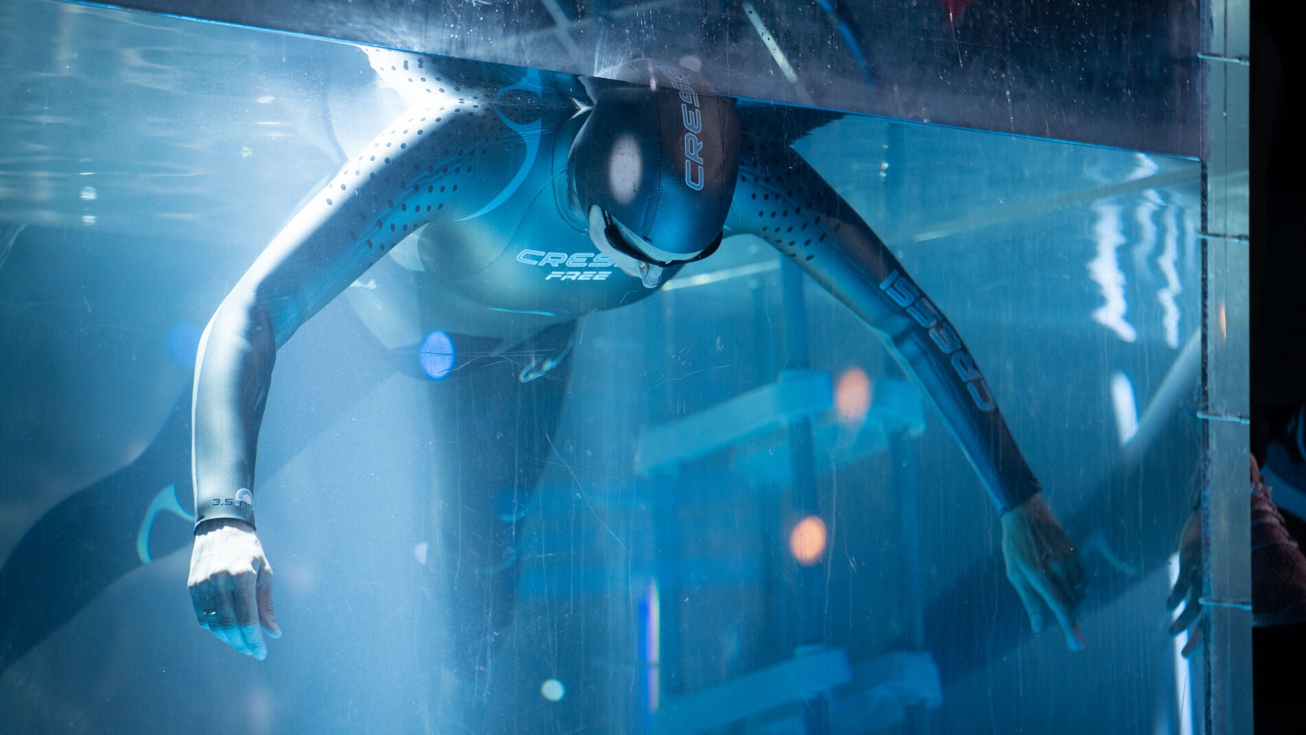 Gemma Mengual en la Apnea