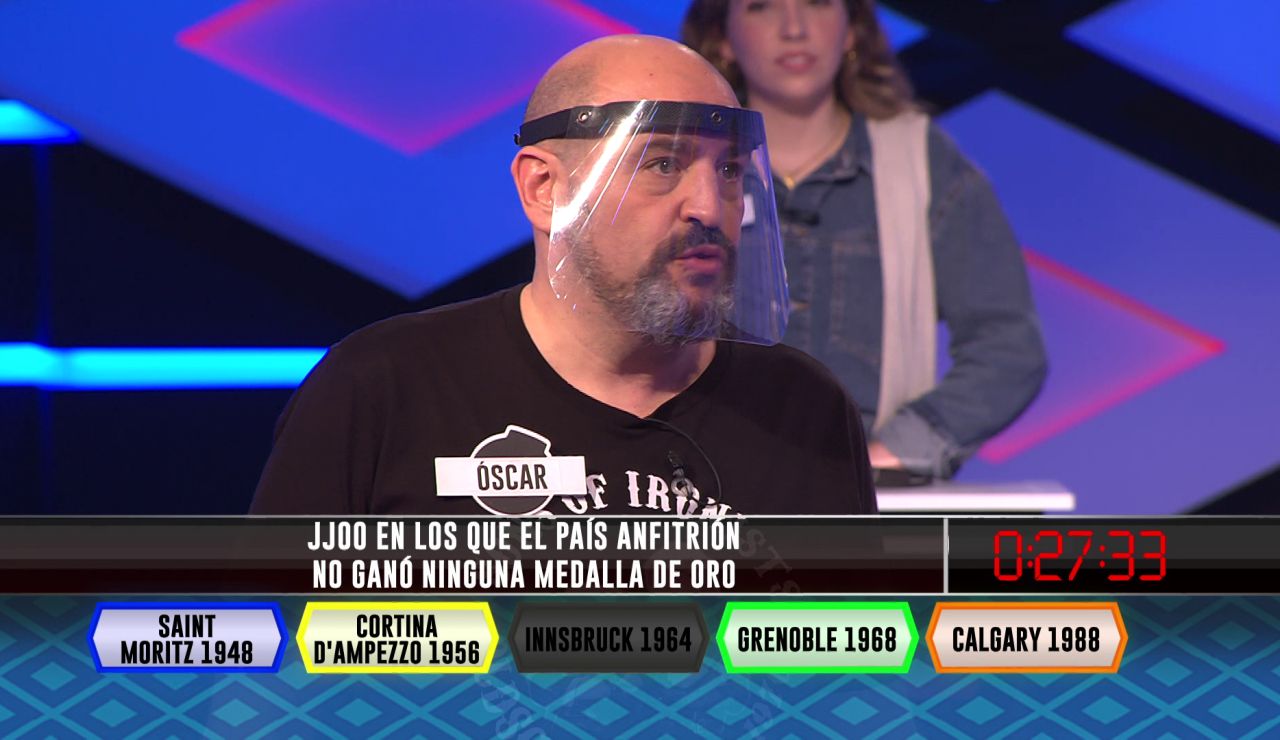 Óscar, clave para el pleno de ‘Los dispersos’ en la fase inicial de ‘¡Boom!’ Óscar, clave para el pleno de ‘Los dispersos’ en la fase inicial de ‘¡Boom!’
