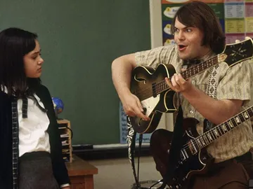 Rivkah Reyes y Jack Black en 'Escuela de Rock' Rivkah Reyes y Jack Black en 'Escuela de Rock'