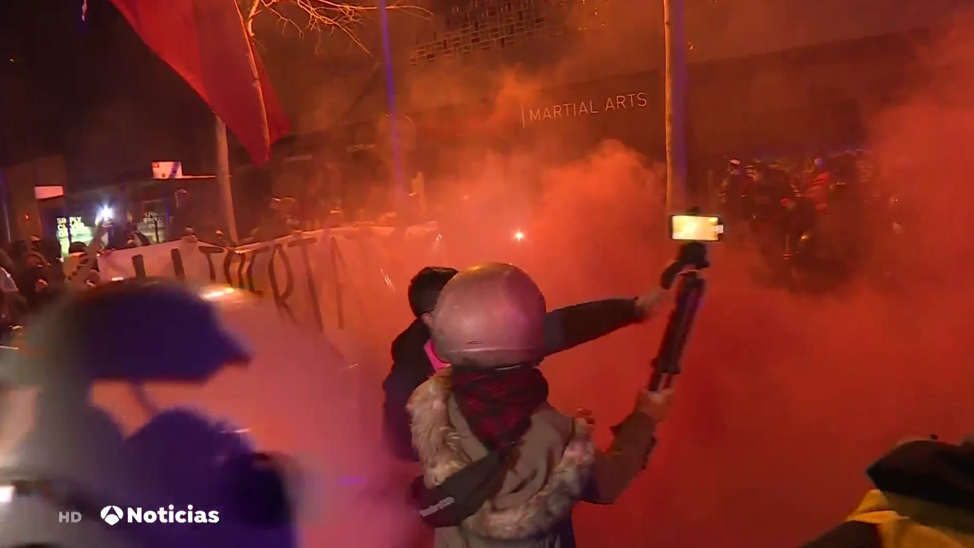 Nuevas protestas en Catalu&ntilde;a por el encarcelamiento de Pablo Has&eacute;l