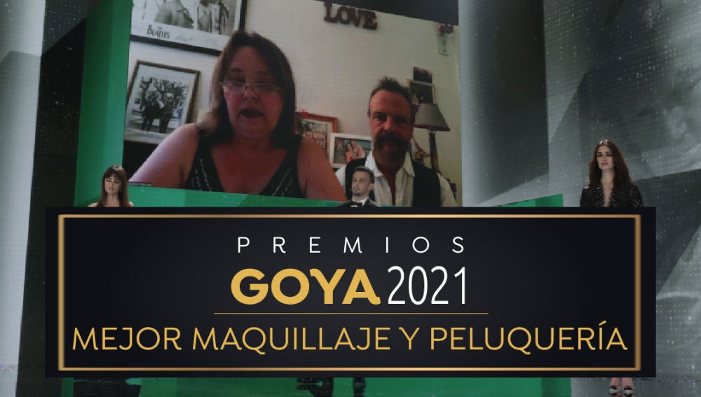 Premios Goya 2021: Beatushka Wojtowicz y Ricardo Molina por 'Akelarre'  Mejor maquillaje y peliquería