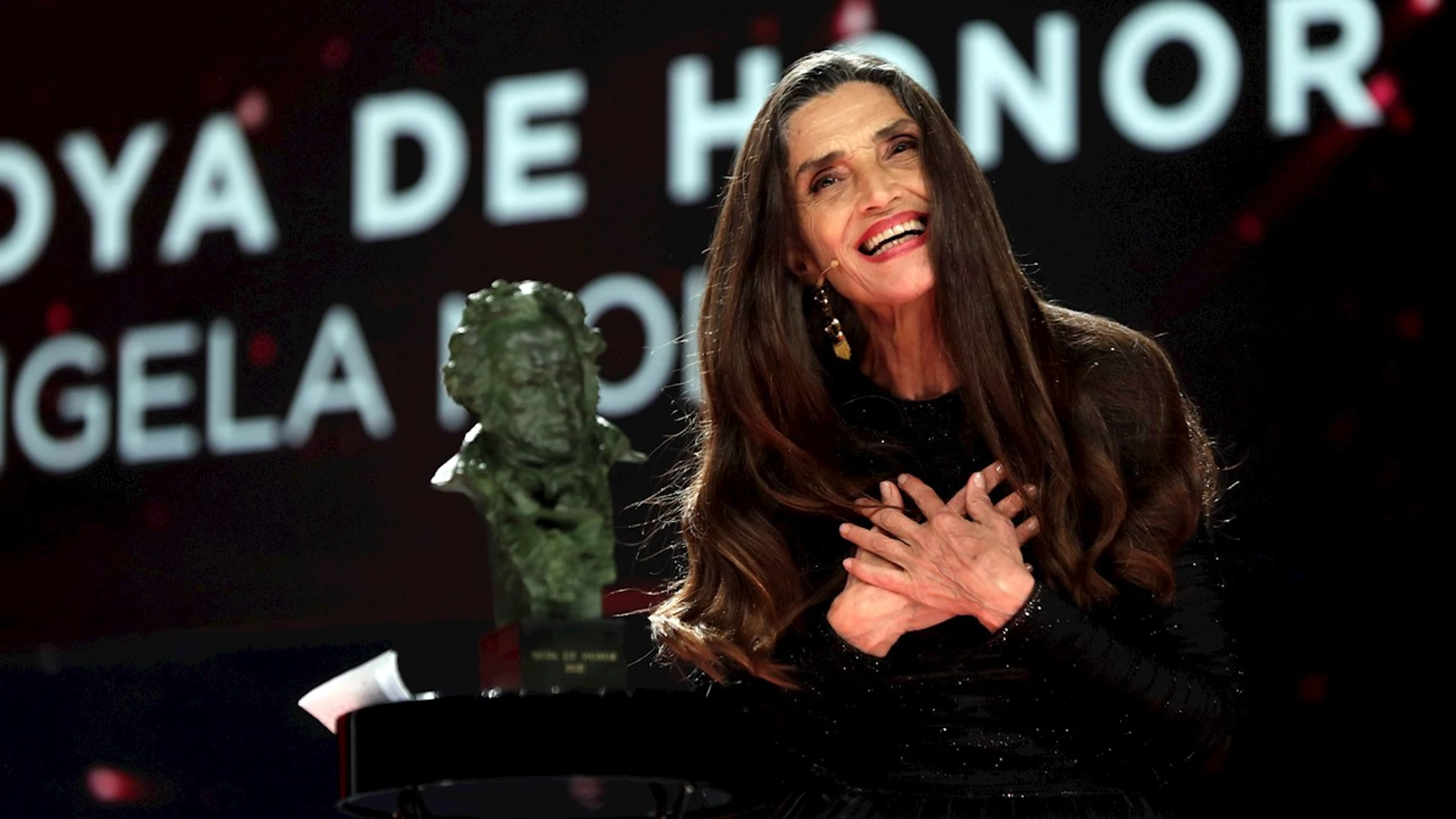 El discurso de Ángela Molina, Goya de Honor en la gala de los premios Goya 2021 El discurso de Ángela Molina, Goya de Honor en la gala de los premios Goya 2021