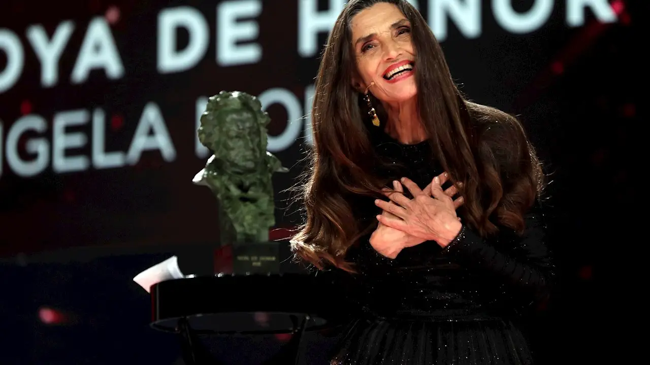 El discurso de Ángela Molina, Goya de Honor en la gala de los premios Goya 2021 El discurso de Ángela Molina, Goya de Honor en la gala de los premios Goya 2021
