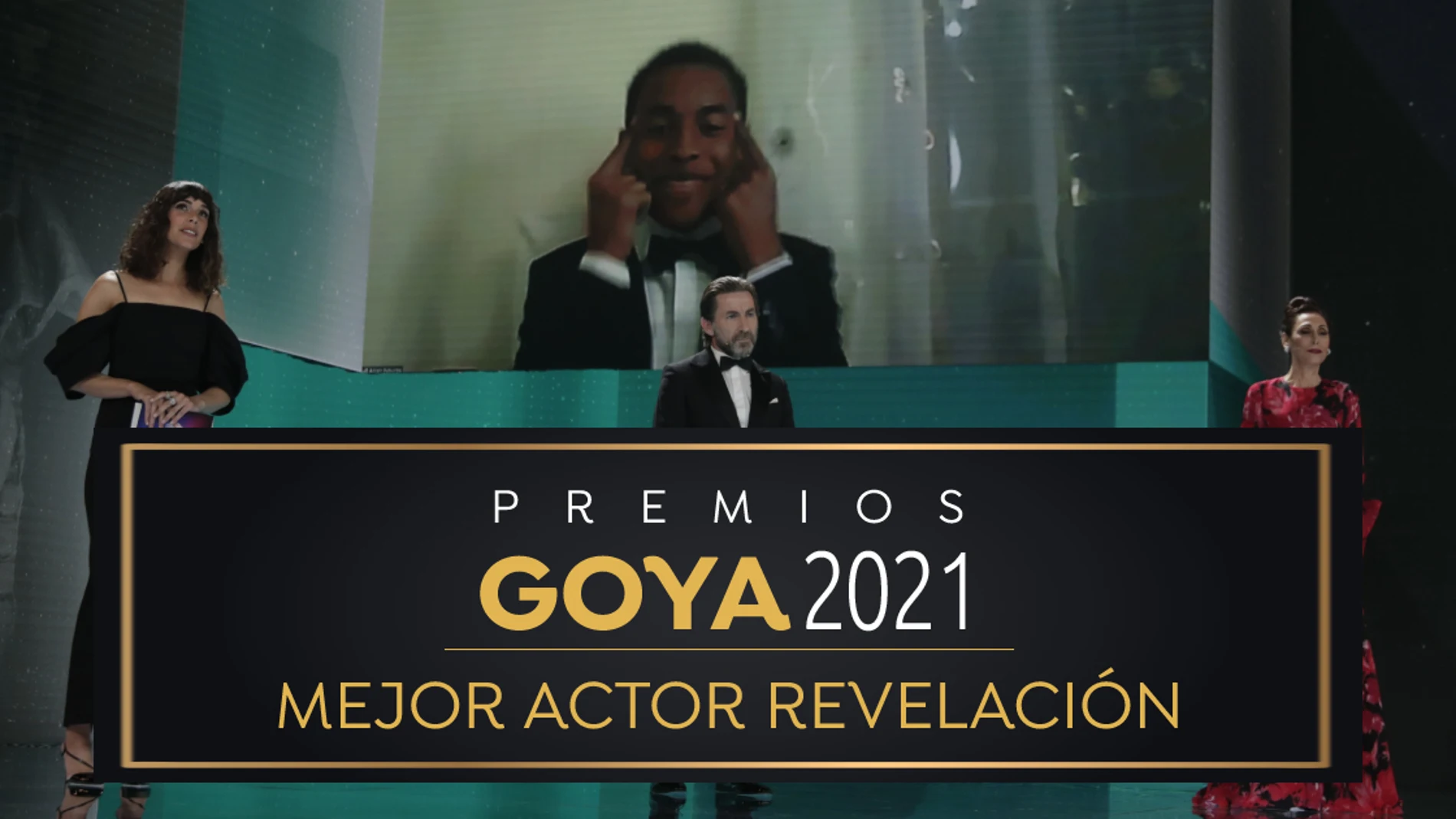 Premios Goya 2021: Adam Nourou, mejor actor revelación por 'Adú' Premios Goya 2021: Adam Nourou, mejor actor revelación por 'Adú'