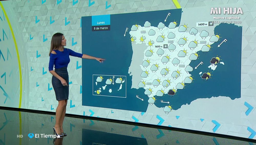 Tu Tiempo (07-03-21) Vientos fuertes en Canarias y precipitaciones en zonas de Valencia, Almería, Murcia e Ibiza