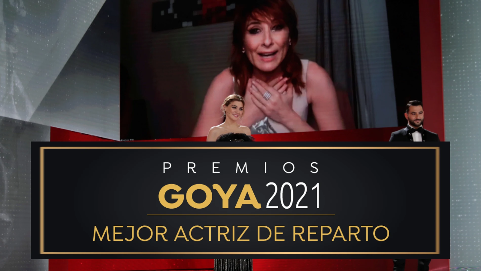 Premios Goya 2021: Nathalie Poza, mejor actriz de reparto por 'La boda de Rosa' Premios Goya 2021: Nathalie Poza, mejor actriz de reparto por 'La boda de Rosa'