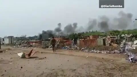 Registradas varias explosiones de gran potencia en la ciudad de Bata, Guinea Ecuatorial Registradas varias explosiones de gran potencia en la ciudad de Bata, Guinea Ecuatorial