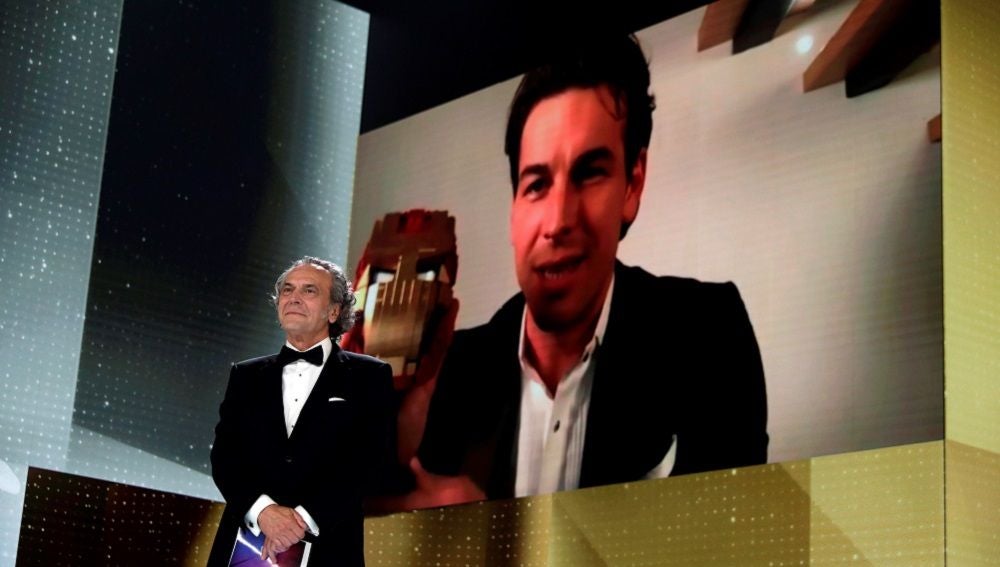 Momento en el Mario Casas recibió el Goya a Mejor Actor