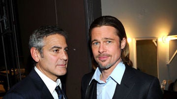 George Clooney y Brad Pitt