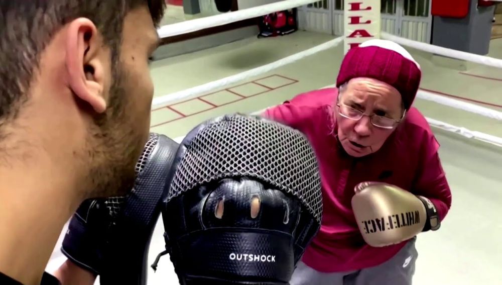 Nancy Van Der Stracten, la abuela de 75 años que boxea para combatir el Parkinson que padece