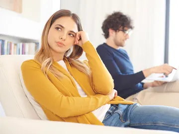 Pareja enfadada Pareja enfadada