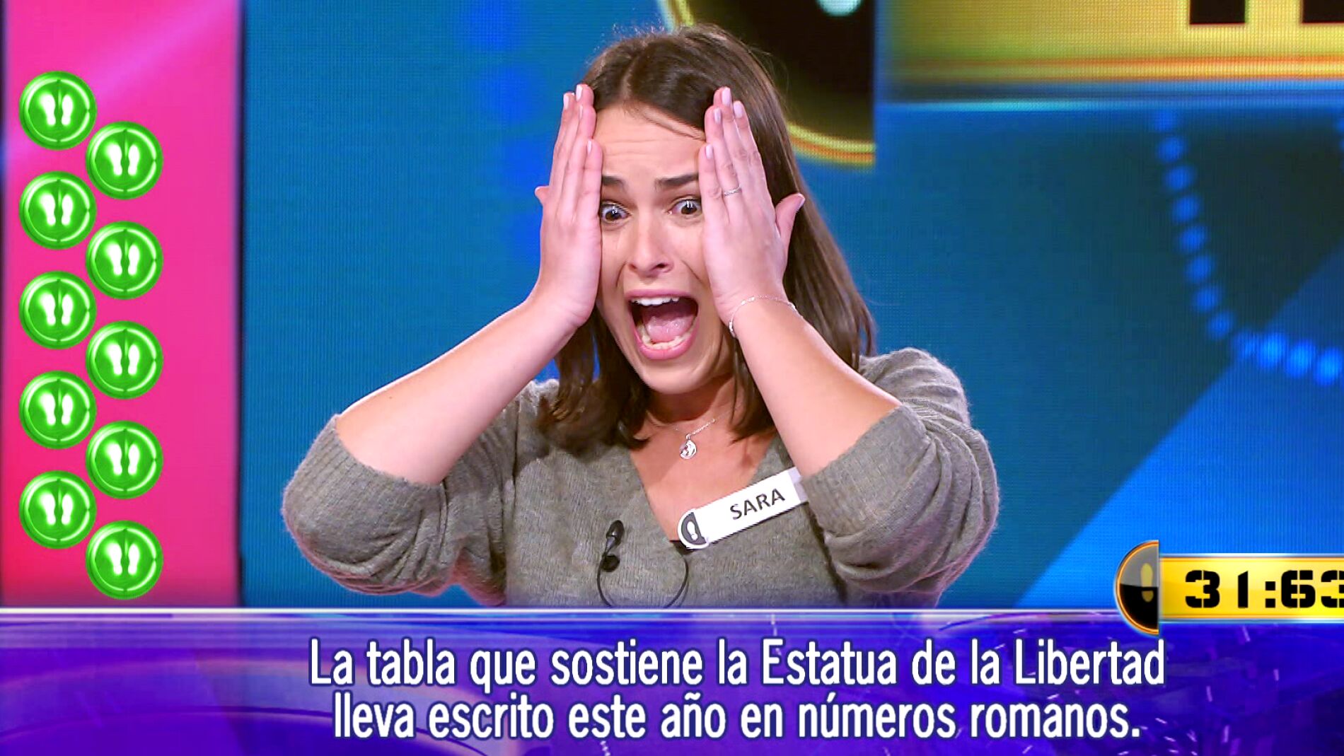 &iexcl;R&eacute;cord en el nuevo &lsquo;&iexcl;Ahora caigo!&rsquo;! Sara gana 41.000 euros en un emocionante Duelo Final