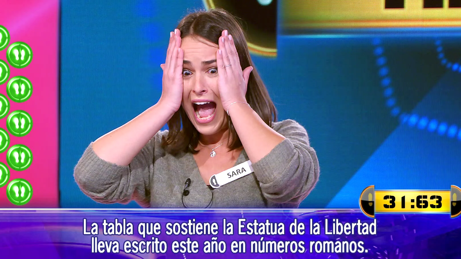 ¡Récord en el nuevo ‘¡Ahora caigo!’! Sara gana 41.000 euros en un emocionante Duelo Final
